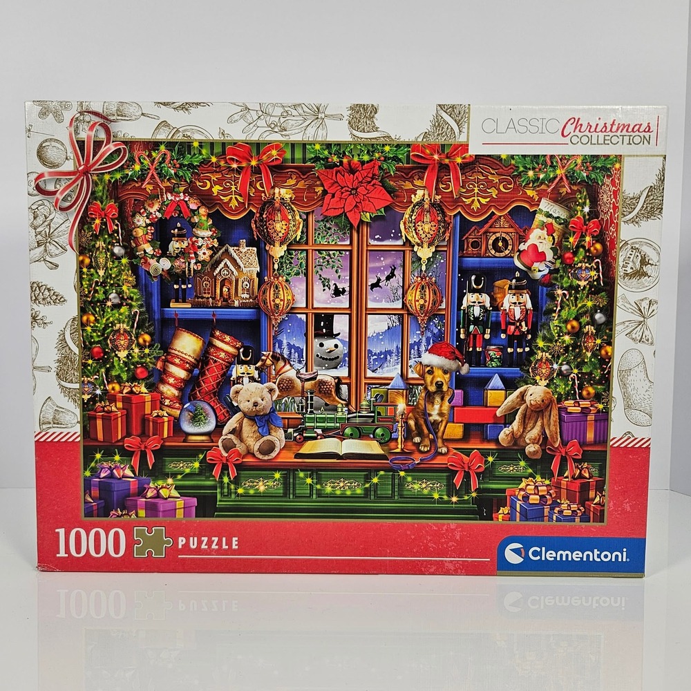 Clementoni 1000 Piece Jigsaw Puzzle Classic Christmas Collection Nutcracker Toy